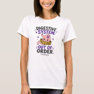 T-shirt Système digestif hors service