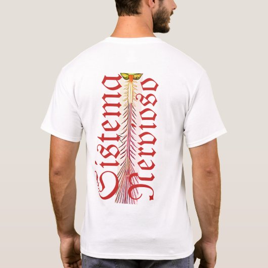 T-shirt système nerveux (Dos)