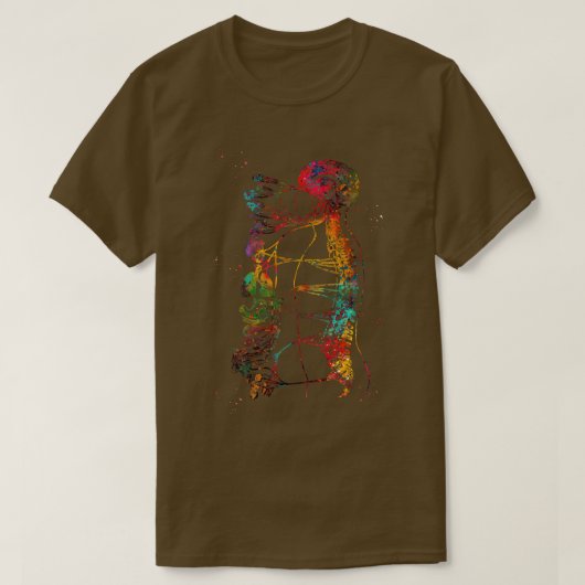 T-shirt Système nerveux autonome (Design devant)