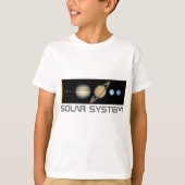 T-shirt Système solaire (Devant)