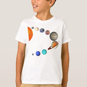 T-shirt Système solaire