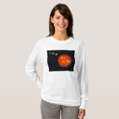 T-shirt Système solaire 8 (Devant entier)