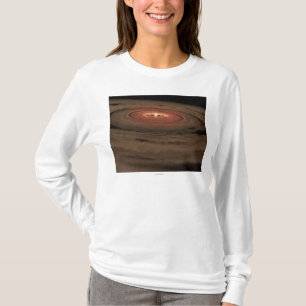 T-shirt Système solaire du concept de l'artiste mini dans