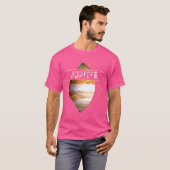 T-shirt Système solaire Jupiter Planet Astronomie spatiale (Devant entier)