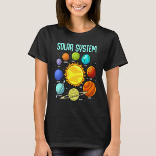 T-shirt Système solaire Planètes Space Week professeur de