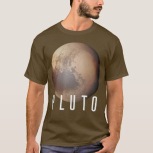 T-shirt Système solaire pour enfants Pluton Planète pour e