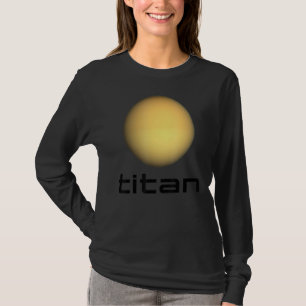 T-shirt Système solaire Saturne Lune Titan Astronomie spat