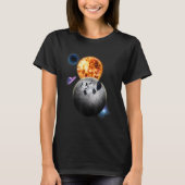 T-shirt Système solaire spatial Volet Universe de l'astron (Devant)