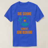 T-shirt Système solaire Sun No Bill Puissance solaire 1 (Design devant)