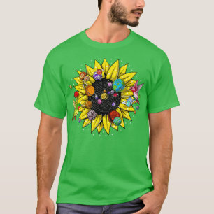T-shirt Système solaire Tournesol