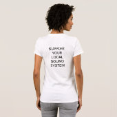 T-shirt Système sonore (Dos entier)