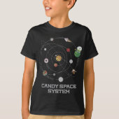 T-shirt Système spatial Om Nom (Devant)