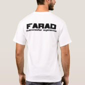 T-shirt Systèmes de subwoofer de FARAD (Dos)