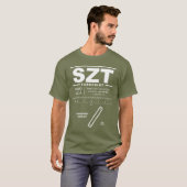 T-shirt SZT de l'aéroport de Sandpoint (Devant entier)