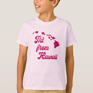 T-shirt T1d De HI [Hibiscus/rose pâle]