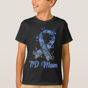 T-shirt T1d Maman Tee Type 1 Diabétique Soutien Diabétique