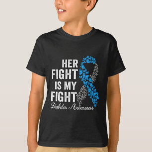 T-shirt T1d Vêtements Son combat est mon combat Type 1 Dia