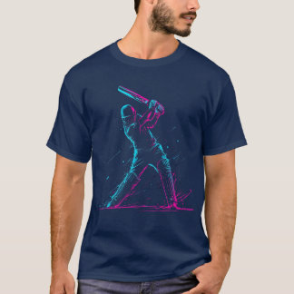 T-shirt T20 Cricket Night Match Power Shot Tee