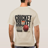 T-shirt T20 est mon maillot de cricket de saison (Dos)