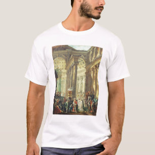 T-shirt T28517 Capriccio d'un temple romain avec Alexandre