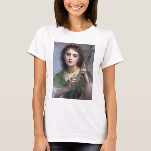 T-shirt T31601 A Lady with Lyre (panneau) (Devant)