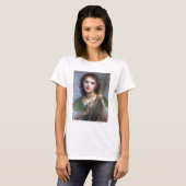 T-shirt T31601 A Lady with Lyre (panneau) (Devant entier)