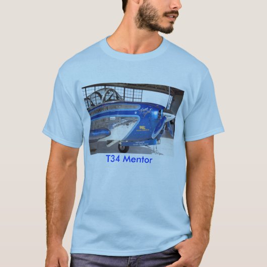 T-shirt T34 mentor 2, mentor T34 (Devant)