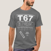 T-shirt T67 de l'aérodrome Hicks (Devant)