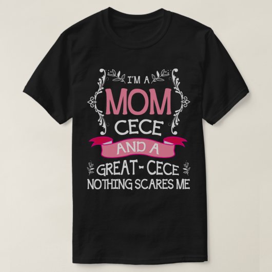 T-shirt T9Tee Joyeux Mère Day Cece (Design devant)
