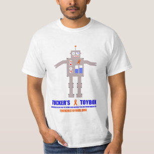 T-shirt t (17 ; 19) Chemise de Toybox de Tucker de robot