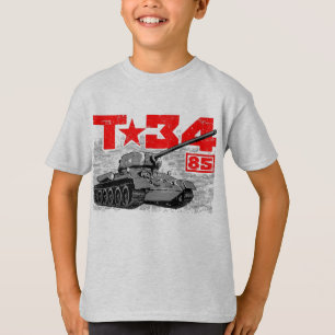 T-shirt T-34-85 Char moyen soviétique