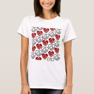 T-shirt T adapté - SCC rouge et noir