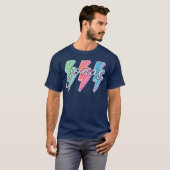 T-shirt T amis drôles (Devant entier)