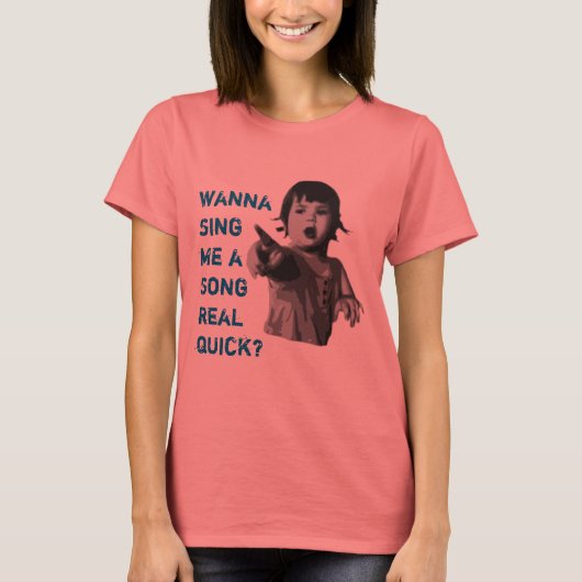 T-shirt T-Ava à anneau féminin (Devant)