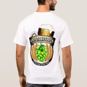 T-shirt T avec le nom (Dos)