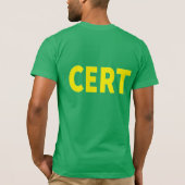 T-shirt T Casual Vert (Dos)
