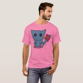 T-shirt t-chemise-conception-Kitty (Devant entier)