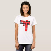 T-shirt T Chemise du donneur de sang (Devant entier)