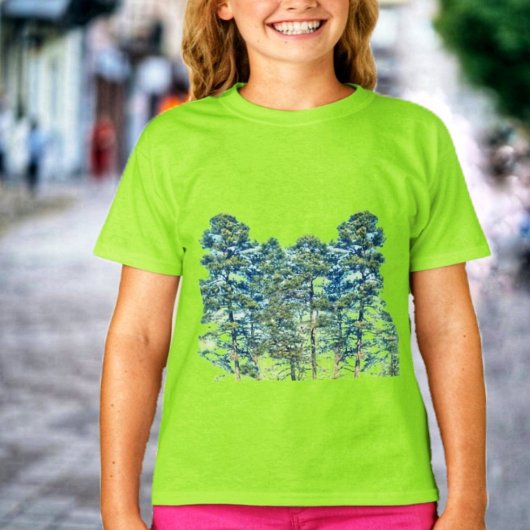 T-shirt T-Chemise Du Stand D'Arbres