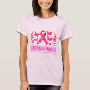 T-shirt T Chemise Femme Octobre Rose 102