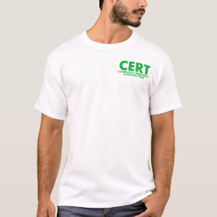 T-shirt T-Chemise-personnaliser de CERT