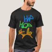 T-shirt T chemise style Hip hop (Devant)