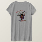 T-shirt T. col V. féminin (Design dos)