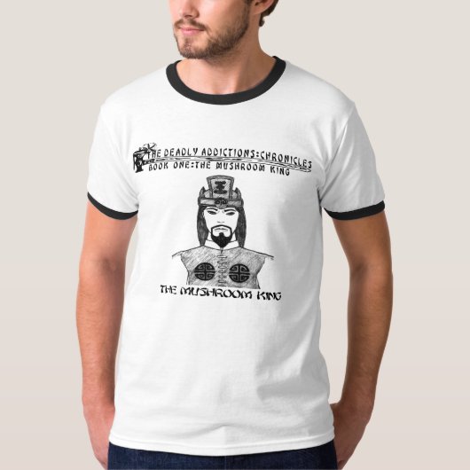 T-shirt T.D.A.C le Roi Shirt de champignon (Devant)