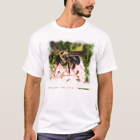 T-shirt ~ T d'abeille de charpentier (Devant)