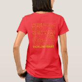 T-shirt T des femmes (Dos)