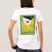 T-shirt T des femmes de Carmen (Dos)