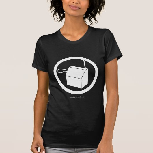 T-shirt T des femmes de roche de Theremin (Devant)
