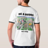 T-shirt T des hommes d'AnyTown Etats-Unis - pot-pourri par (Dos entier)