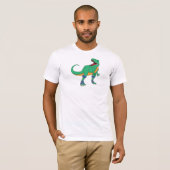 T-shirt T des hommes de Dino AFO (Devant entier)